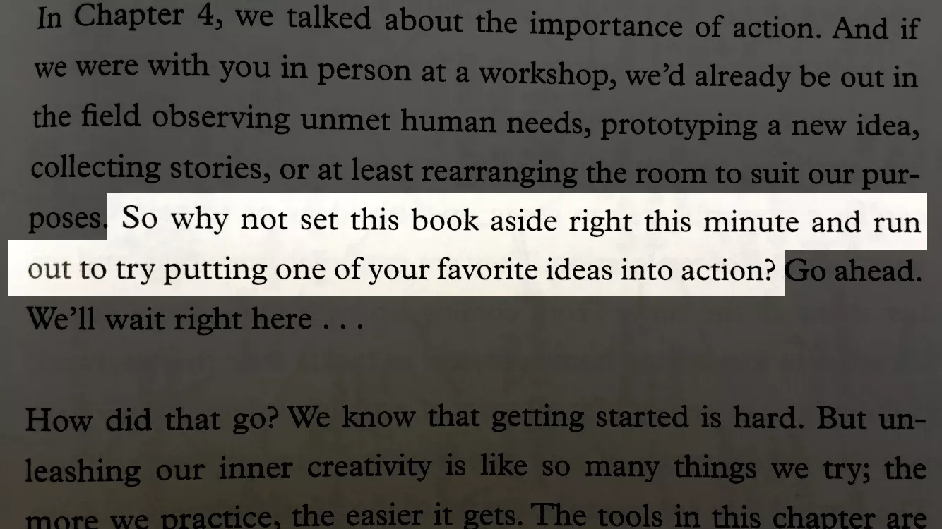 A highlighted quote created with Snaplight